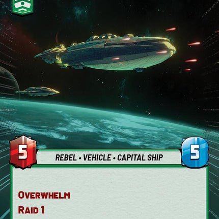 MC30 Assault Frigate (852) (Hyperspace Foil) (852) [Jump to Lightspeed]