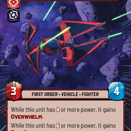 Vonreg's TIE Interceptor - Ace of the First Order (871) (Hyperspace Foil) (871) [Jump to Lightspeed]