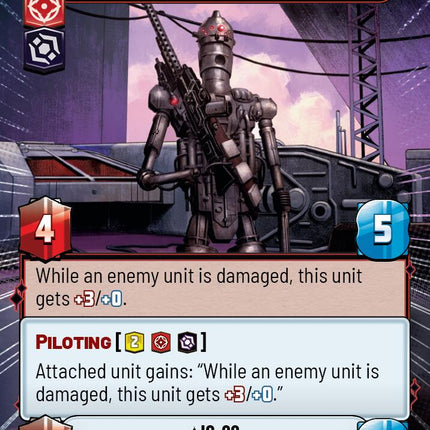 IG-88 - Murderous Phlutdroid (875) (Hyperspace Foil) (875) [Jump to Lightspeed]
