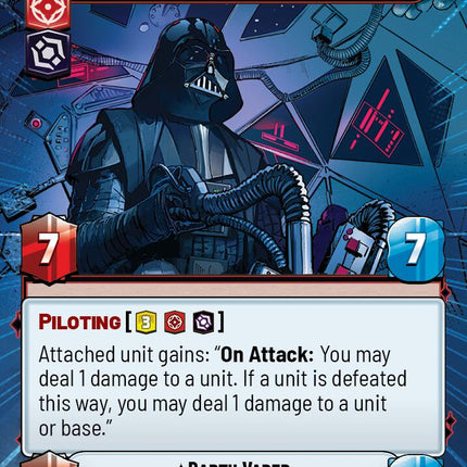 Darth Vader - Scourge of Squadrons (876) (Hyperspace Foil) (876) [Jump to Lightspeed]