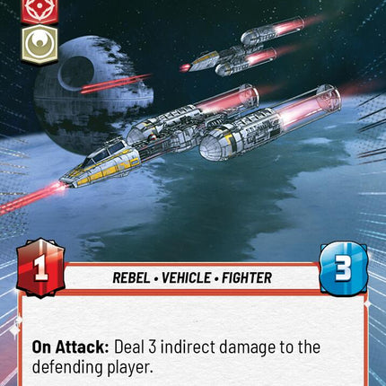 Red Squadron Y-Wing (883) (Hyperspace Foil) (883) [Jump to Lightspeed]