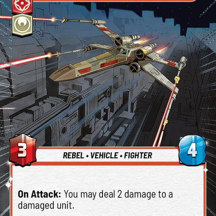 Red Five - Running the Trench (885) (Hyperspace Foil) (885) [Jump to Lightspeed]