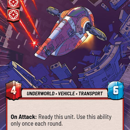 Relentless Firespray (891) (Hyperspace Foil) (891) [Jump to Lightspeed]