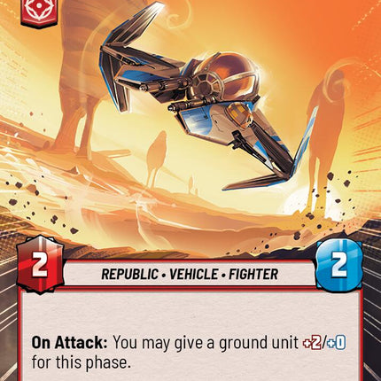 Supporting Eta-2 (894) (Hyperspace Foil) (894) [Jump to Lightspeed]