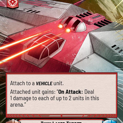 Twin Laser Turret (906) (Hyperspace Foil) (906) [Jump to Lightspeed]