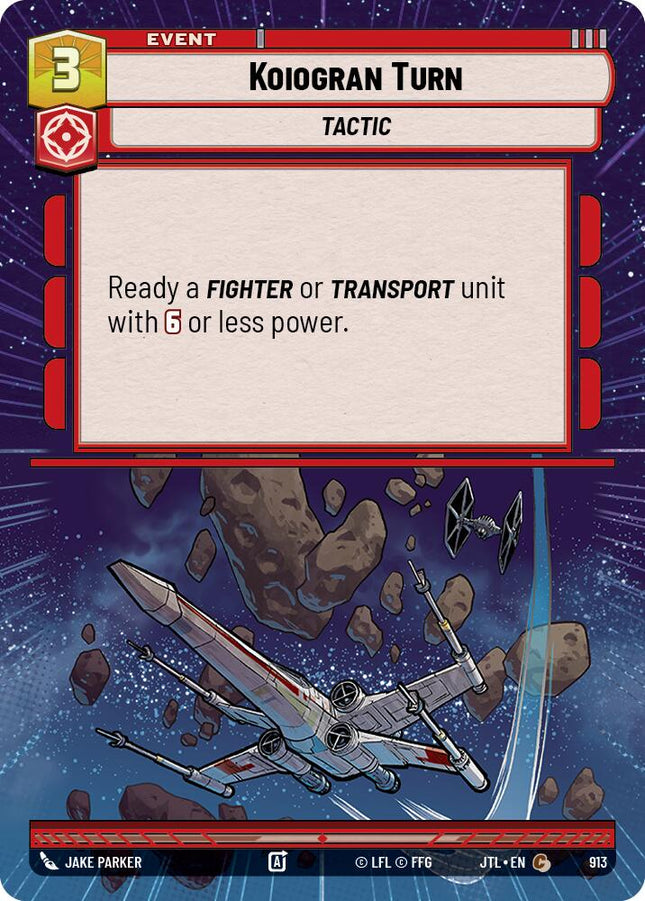 Koiogran Turn (913) (Hyperspace Foil) (913) [Jump to Lightspeed]