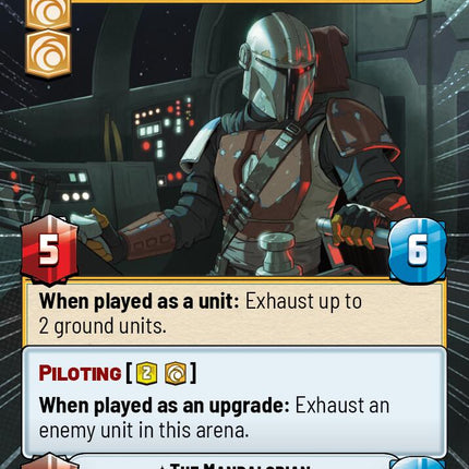 The Mandalorian - Weathered Pilot (944) (Hyperspace Foil) (944) [Jump to Lightspeed]