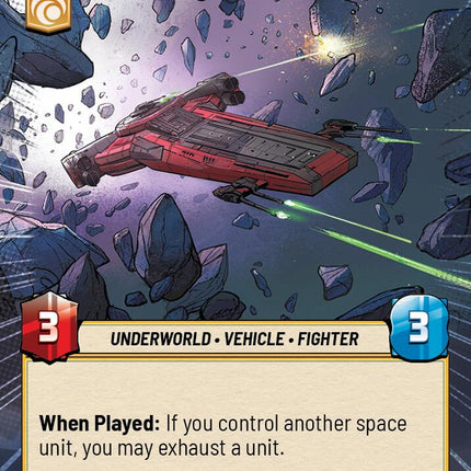 Death Space Skirmisher (951) (Hyperspace Foil) (951) [Jump to Lightspeed]