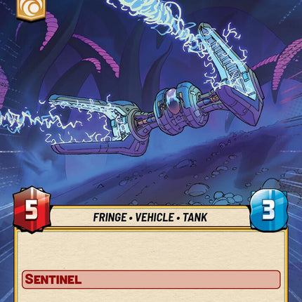 Shadowed Hover Tank (958) (Hyperspace Foil) (958) [Jump to Lightspeed]