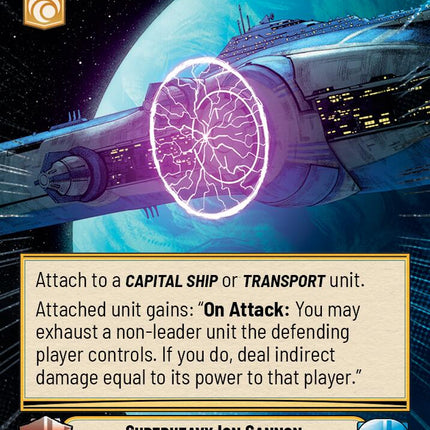 Superheavy Ion Cannon (961) (Hyperspace Foil) (961) [Jump to Lightspeed]