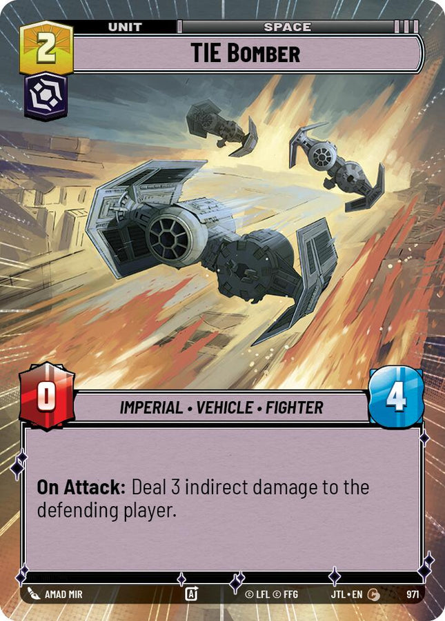 TIE Bomber (971) (Hyperspace Foil) (971) [Jump to Lightspeed]