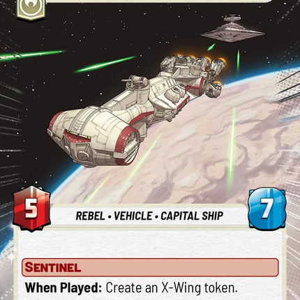 Tantive IV - Fleeing the Empire (986) (Hyperspace Foil) (986) [Jump to Lightspeed]