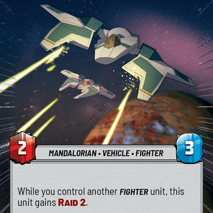 Flanking Fang Fighter (991) (Hyperspace Foil) (991) [Jump to Lightspeed]