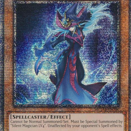 Silent Magician LV8 [MZTM-EN000] Quarter Century Secret Rare