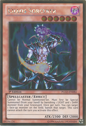 Chaos Sorcerer [PGLD-EN084] Gold Rare