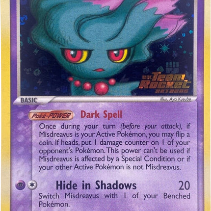 Misdreavus (25/109) (Stamped) [EX: Team Rocket Returns]