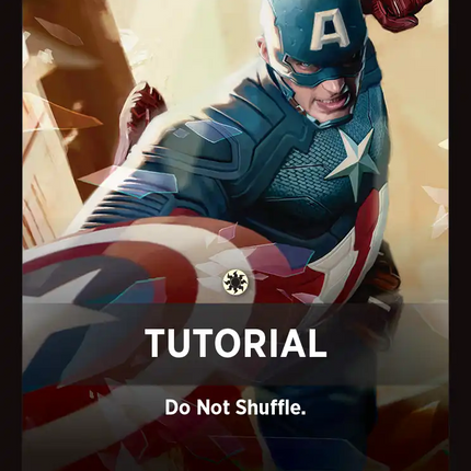 Tutorial Theme Card (0002) [Marvel Super Heroes Commander]