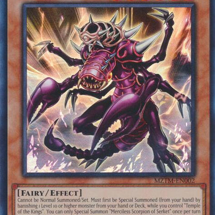 Merciless Scorpion of Serket [MZTM-EN002] Ultra Rare