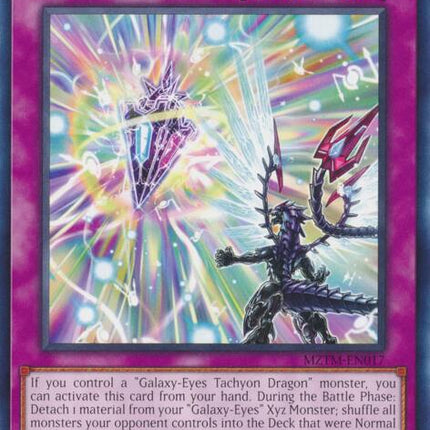 Lord of the Tachyon Galaxy [MZTM-EN017] Rare