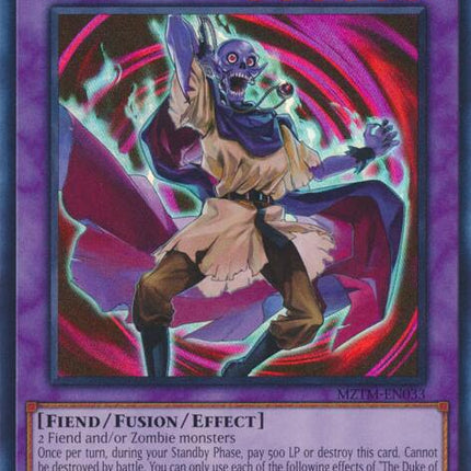 The Duke of Demise [MZTM-EN033] Ultra Rare