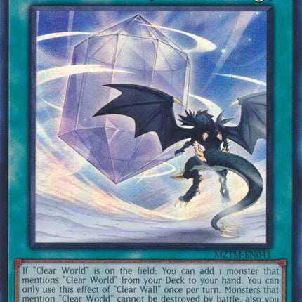 Clear Wall [MZTM-EN041] Super Rare