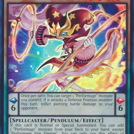 Performage Fire Dancer [MZTM-EN049] Super Rare