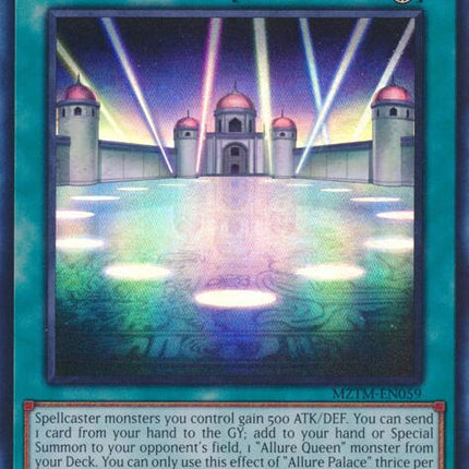 Allure Palace [MZTM-EN059] Super Rare