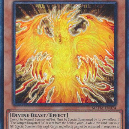 The Winged Dragon of Ra - Immortal Phoenix (Collector's Rare) [MZTM-EN074] Collector's Rare