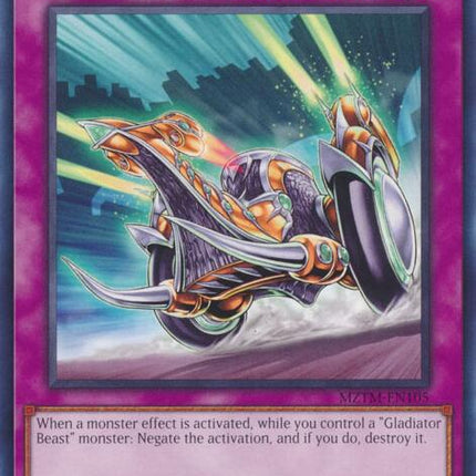 Gladiator Beast War Chariot [MZTM-EN105] Rare