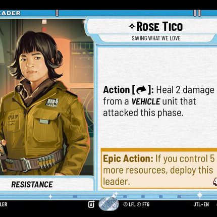 Rose Tico - Saving What We Love (004/262) (004/262) [Jump to Lightspeed]