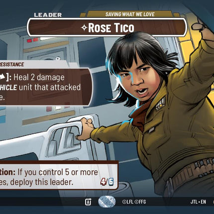 Rose Tico - Saving What We Love (1000) (Showcase) (1000) [Jump to Lightspeed]