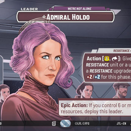 Admiral Holdo - We're Not Alone (1003) (Showcase) (1003) [Jump to Lightspeed]