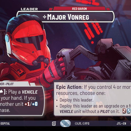Major Vonreg - Red Baron (1007) (Showcase) (1007) [Jump to Lightspeed]