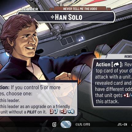 Han Solo - Never Tell Me the Odds (1013) (Showcase) (1013) [Jump to Lightspeed]