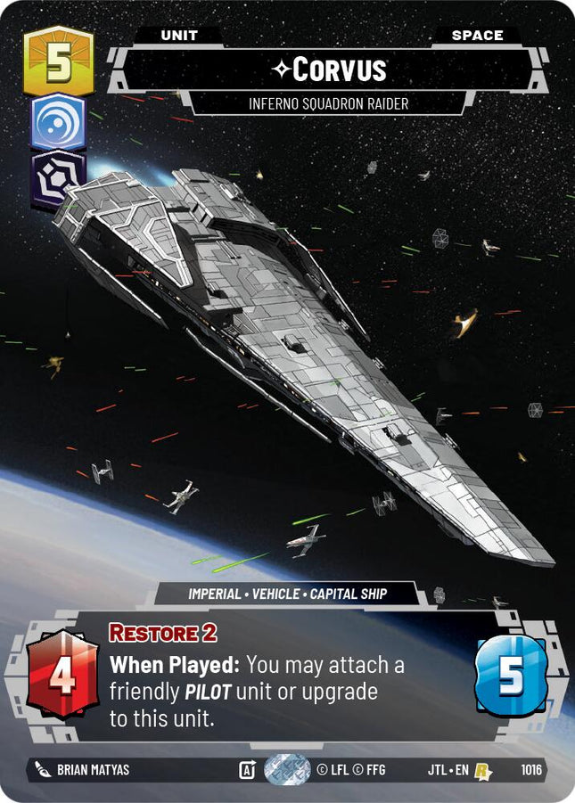 Corvus - Inferno Squadron Raider (1016) (Prestige) (1016) [Jump to Lightspeed]