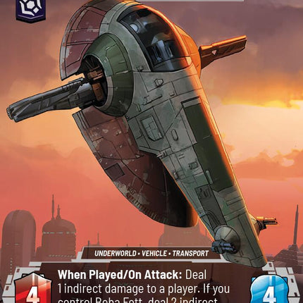Fett's Firespray - Feared Silhouette (1046) (Prestige) (1046) [Jump to Lightspeed]