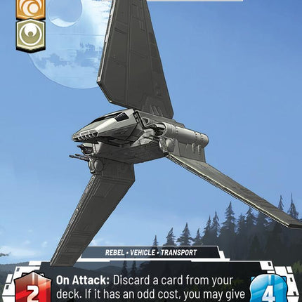 Shuttle Tydirium - Fly Casual (1078) (Prestige Foil) (1078) [Jump to Lightspeed]