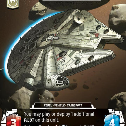 Millennium Falcon - Get Out And Push (1084) (Prestige Foil) (1084) [Jump to Lightspeed]