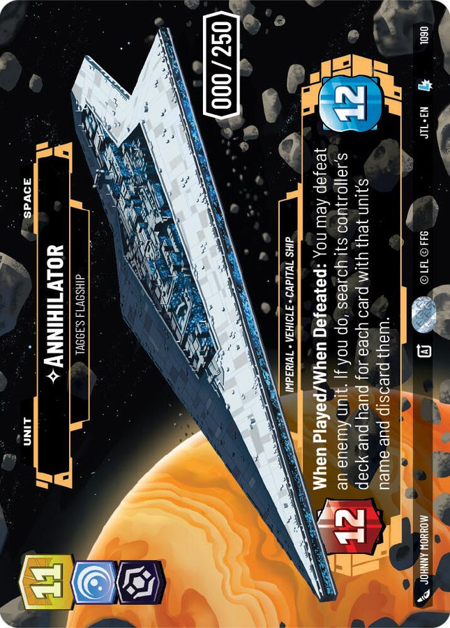Annihilator - Tagge's Flagship (1090) (Serialized) (1090) [Jump to Lightspeed]