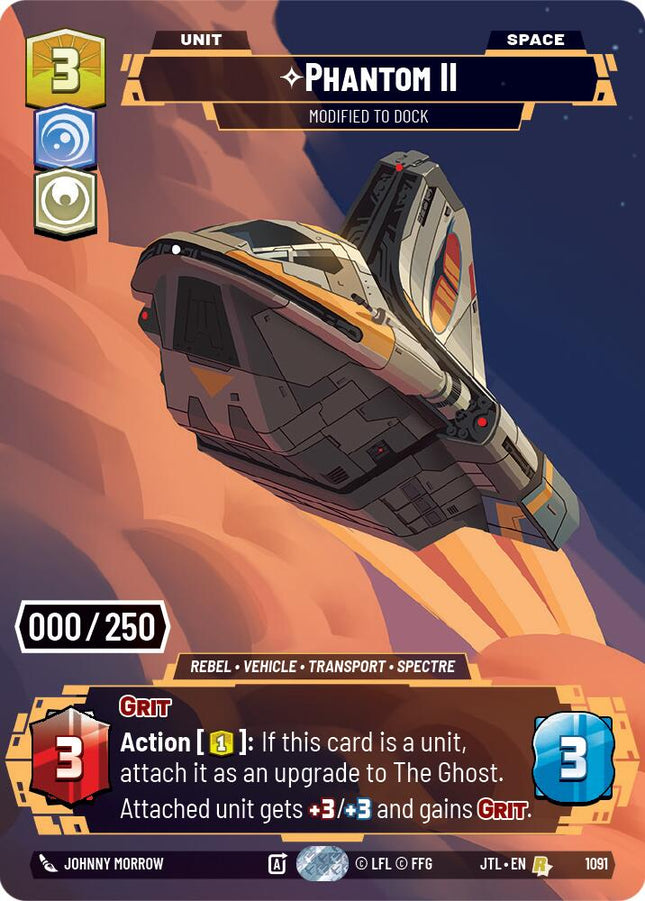 Phantom II - Modified to Dock (1091) (Serialized) (1091) [Jump to Lightspeed]