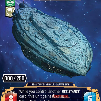 Raddus - Holdo's Final Command (1100) (Serialized) (1100) [Jump to Lightspeed]