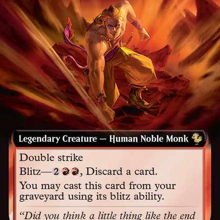 Sabin, Master Monk (Extended Art) [FINAL FANTASY Commander]