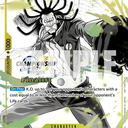 Gedatsu (Championship 2024 Card Set Vol. 2) [Finalist] [One Piece Promotion Cards]