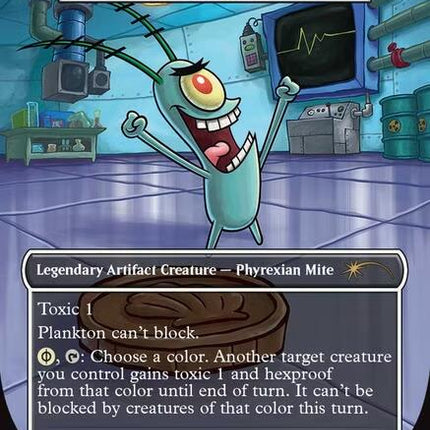 Plankton, Tiny Tyrant - Skrelv, Defector Mite [Secret Lair Drop Series]