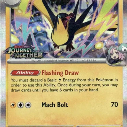 Iono's Kilowattrel (Prerelease) [Scarlet & Violet: Black Star Promos]