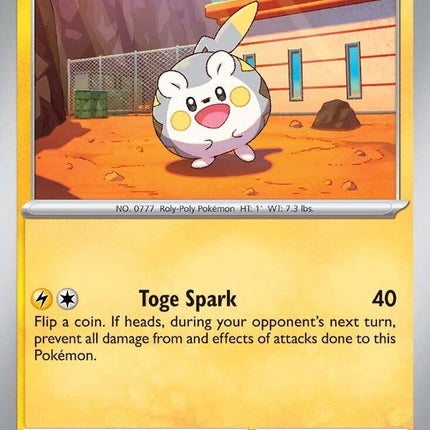 Togedemaru (050/159) [Scarlet & Violet: Journey Together]