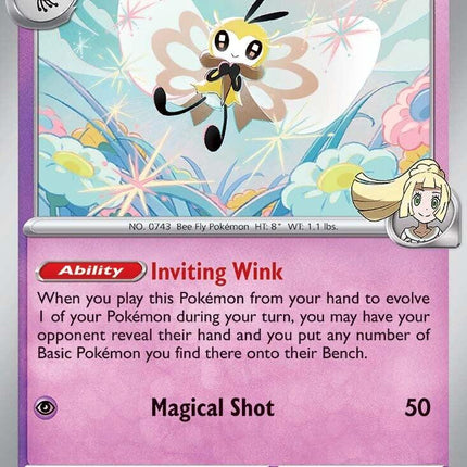 Lillie's Ribombee (067/159) [Scarlet & Violet: Journey Together]