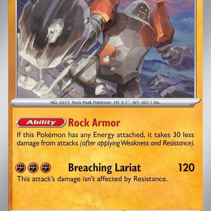 Regirock (082/159) [Scarlet & Violet: Journey Together]