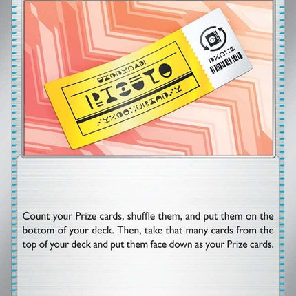 Redeemable Ticket (156/159) [Scarlet & Violet: Journey Together]