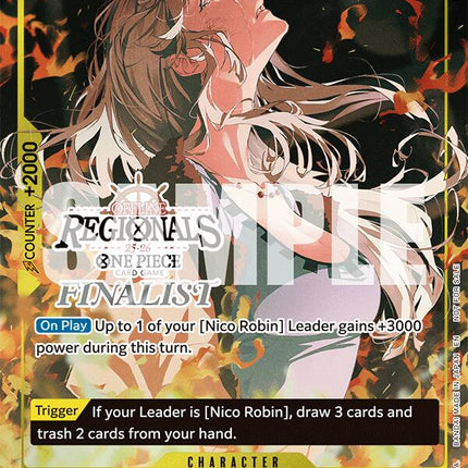 Nico Olvia (Offline Regional Finalist Card Set 2025 Vol.1) [One Piece Promotion Cards]